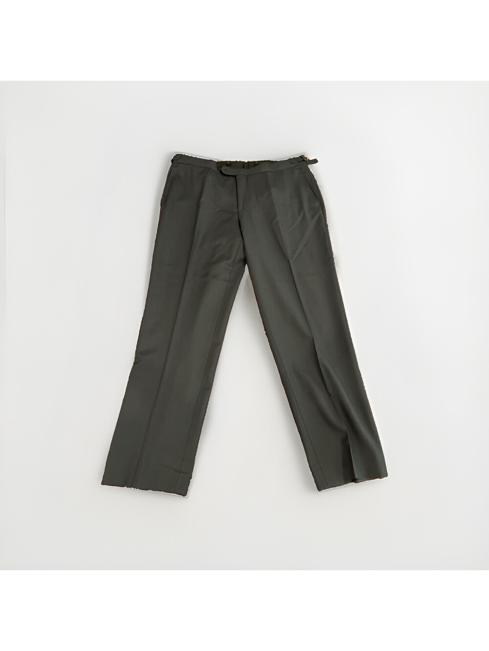 PRISTINE SUITSUPPLY MENS NAVY BLUE DRESS PANTS 38x29 SIDE TABS VGC 513.361/225